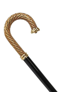 Luxury Walking stick Encrusted with hundreds Amethyst Crystals