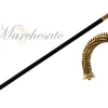 Luxury Walking stick Encrusted with hundreds Black Rhinestones