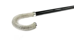 Luxury Walking stick for Man with thousands of white crystals
