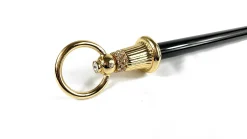 Luxury walking stick with bell handle