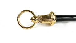 Luxury walking stick with bell handle