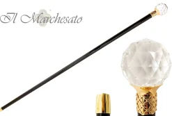 Majesty Swarovski Elements Crystal Ball Formal knobstick Cane
