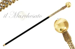 Majesty Walking Stick - Handle Rich in Swarovski Crystals