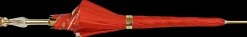 Marvellous Red umbrella with jewel handle