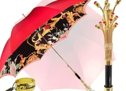 Marvelous Umbrella With Double Cloth Exclusive Design by il Marchesato