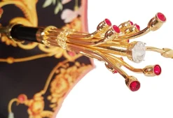 Marvelous Umbrella With Double Cloth Exclusive Design by il Marchesato