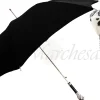 Men's Black Umbrella - Ram Head Handle