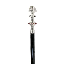Mylord walking cane - Silverplated 925
