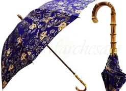 New Floral Umbrella Pattern With Bamboo Handle