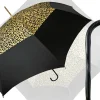 New Gold Lurex Fabric Women's Umbrella