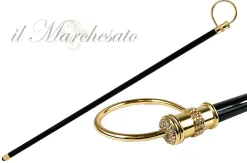 Original collectible Walking stick with crystals
