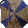 Original Handcrafted Umbrella With Golden Greek Design