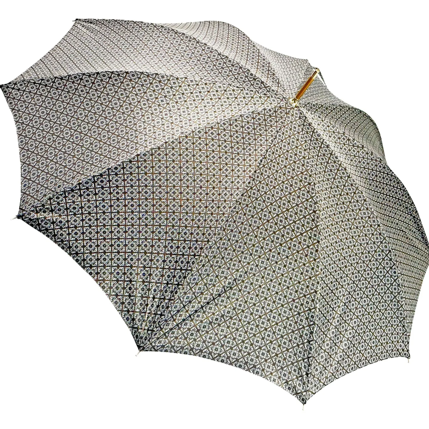 Original Monkey enameled handle - Handmade umbrella