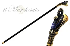Original Scorpion Handle with Sapphire crystals