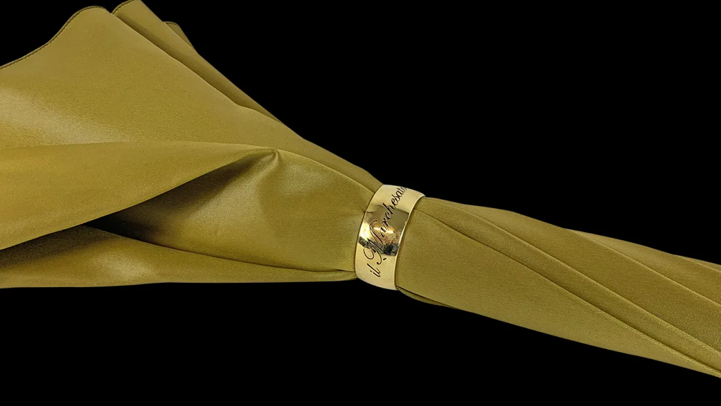 Original Umbrella with Heart handle and red Crystals