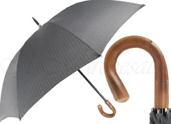 Oversized Men's Umbrella Black Extra Strong Fabric