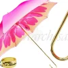 Pink Dahlia Double Canopy - Luxury Ladies Umbrella One of Best Women Umbrella