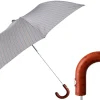Polka Dots Jacquard: Foldable Umbrella with Bamboo