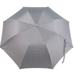 Polka Dots Jacquard: Foldable Umbrella with Bamboo