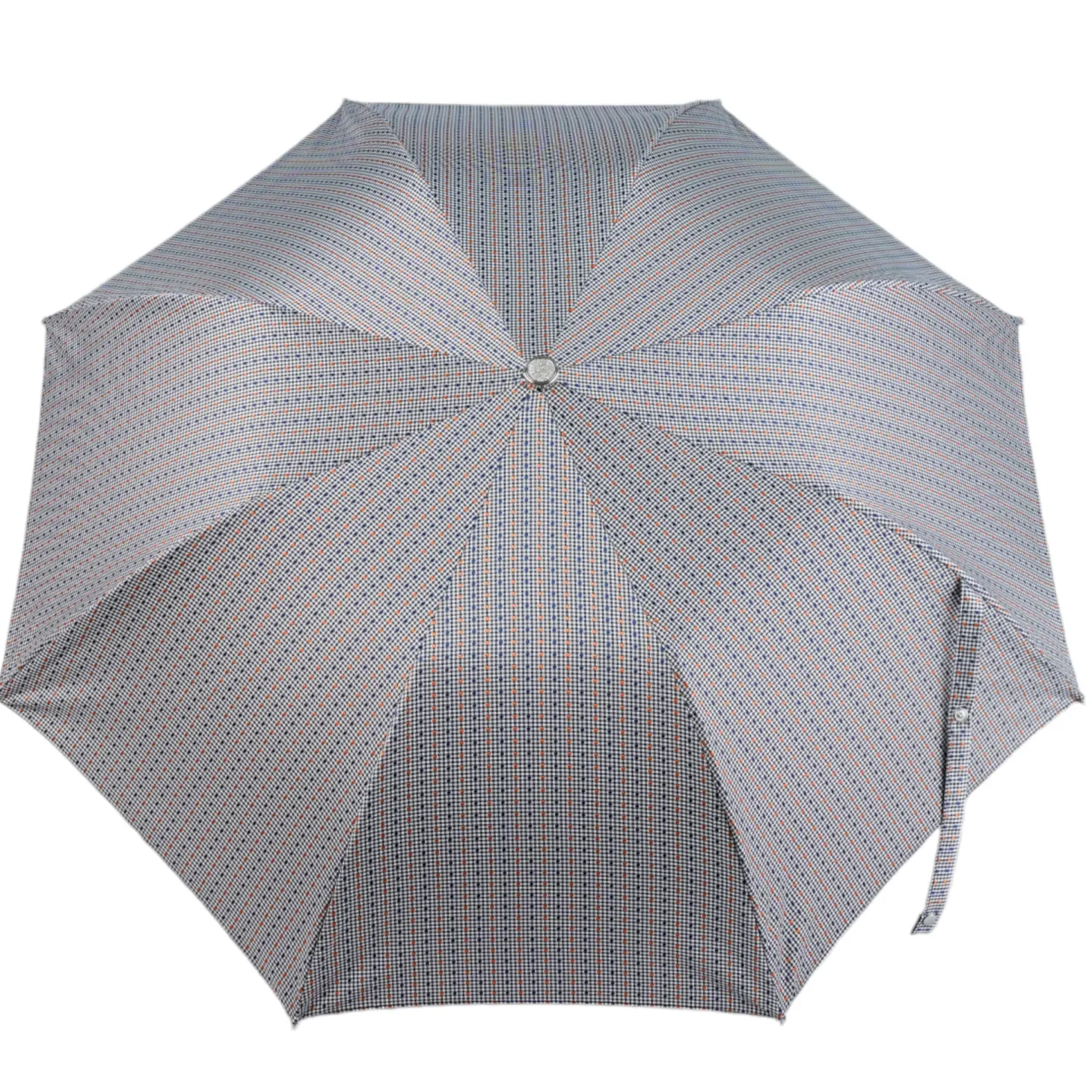 Polka Dots Jacquard: Foldable Umbrella with Bamboo
