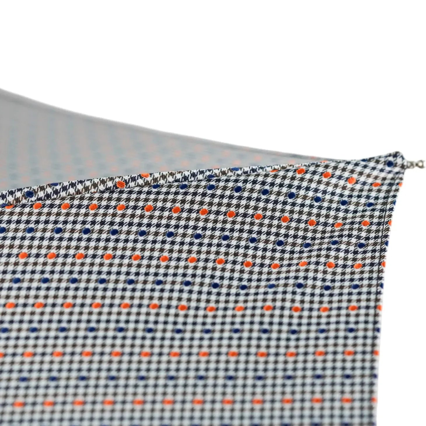 Polka Dots Jacquard: Foldable Umbrella with Bamboo
