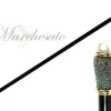Precious knob with Rhinestones and Pearl