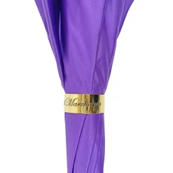 Precious purple umbrella with yellow crystals