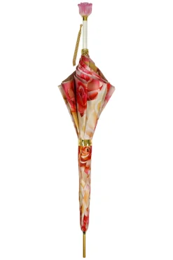 Premium Craft Umbrella with Beautiful Hand-Painted Rose Detail