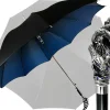 Premium double canopy with Snake handle and crystals