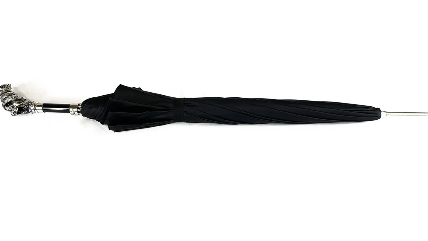 Premium double canopy with Snake handle and crystals