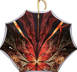 Red Double Canopy Luxury Ladies Umbrella