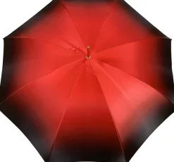 Red Double Canopy Luxury Ladies Umbrella