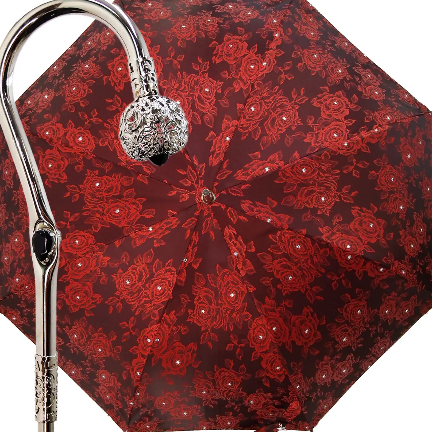 Red Roof Canopy Luxurious Umbrella.