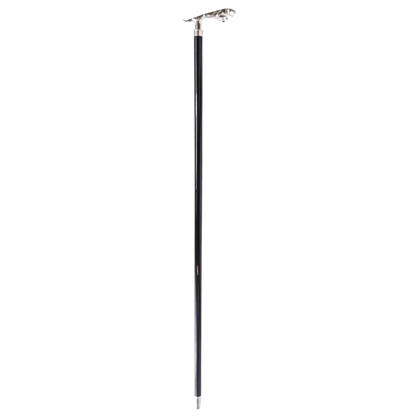 925Silver plated Jaguar Walking stick