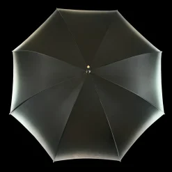 Silvered Umbrella with Anemones and Fuchsia Crystals