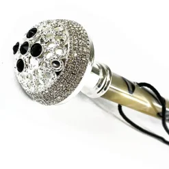 Silver-Plated Luxury Shoehorn with Brass Tongue