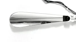 Silver-Plated Luxury Shoehorn with Brass Tongue