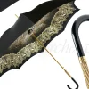 Simple and Elegant Black Umbrella with Animalier design