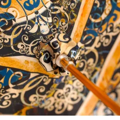 Sleek Italian Majolica Umbrella