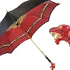 Sparkling red leopard design
