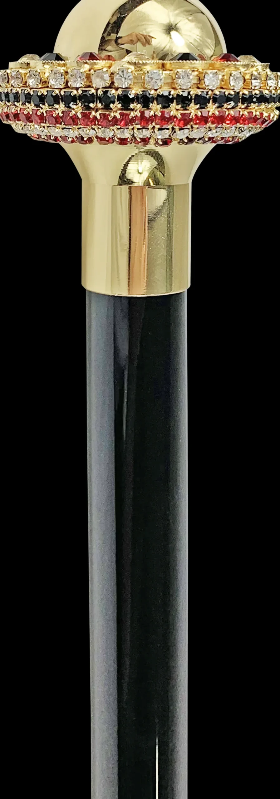 Special milord with Red, white and black crystals