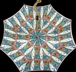 Stunning Grey Umbrella with "35fili" Anemones design