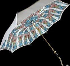 Stunning Grey Umbrella with "35fili" Anemones design