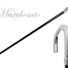 Sturdy Walking cane With Red Crystal