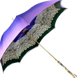 Stylish Baroque Design - Handmade Fashion Umbrella For Women il Marchesato Ombrelli