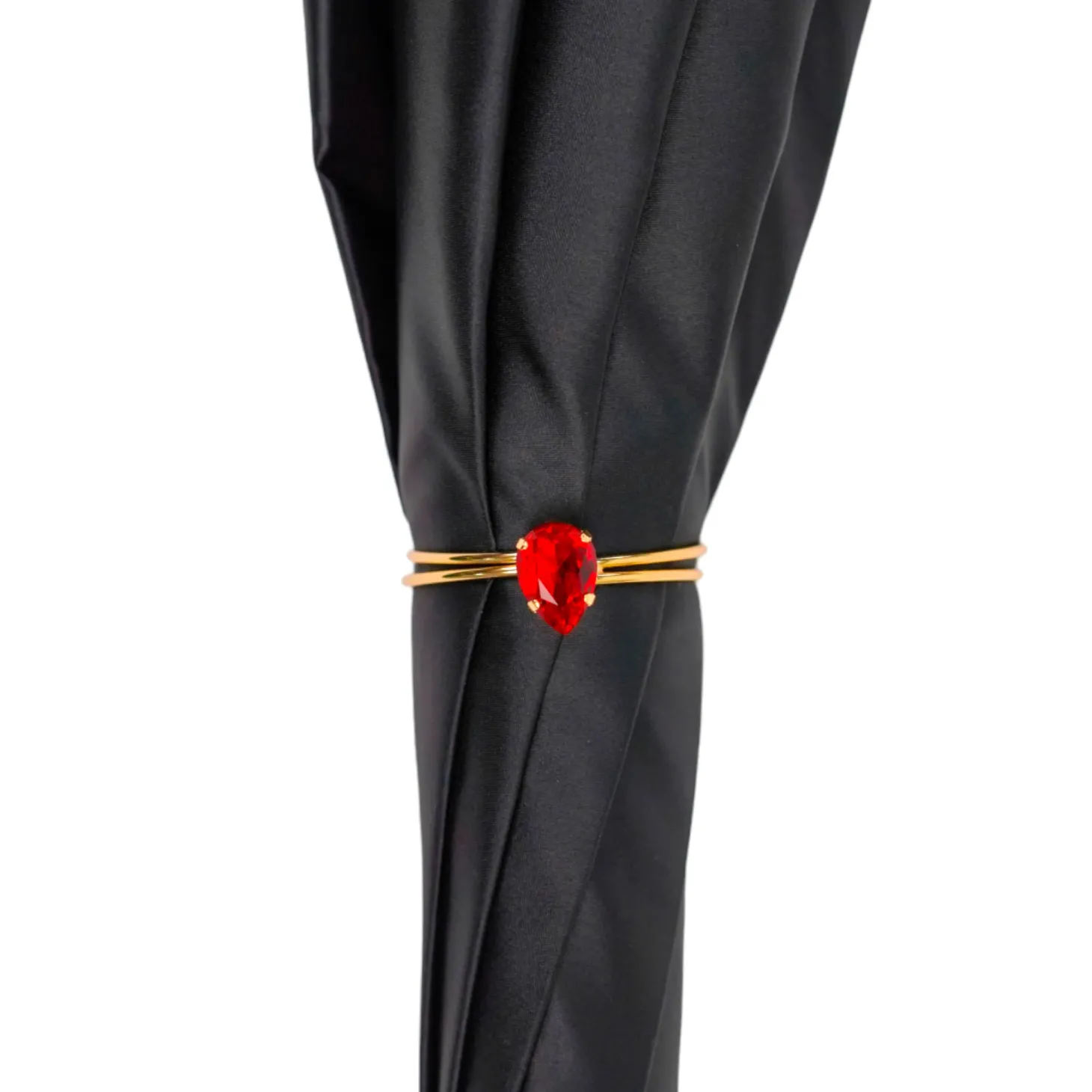 Stylish Black and Red Umbrella