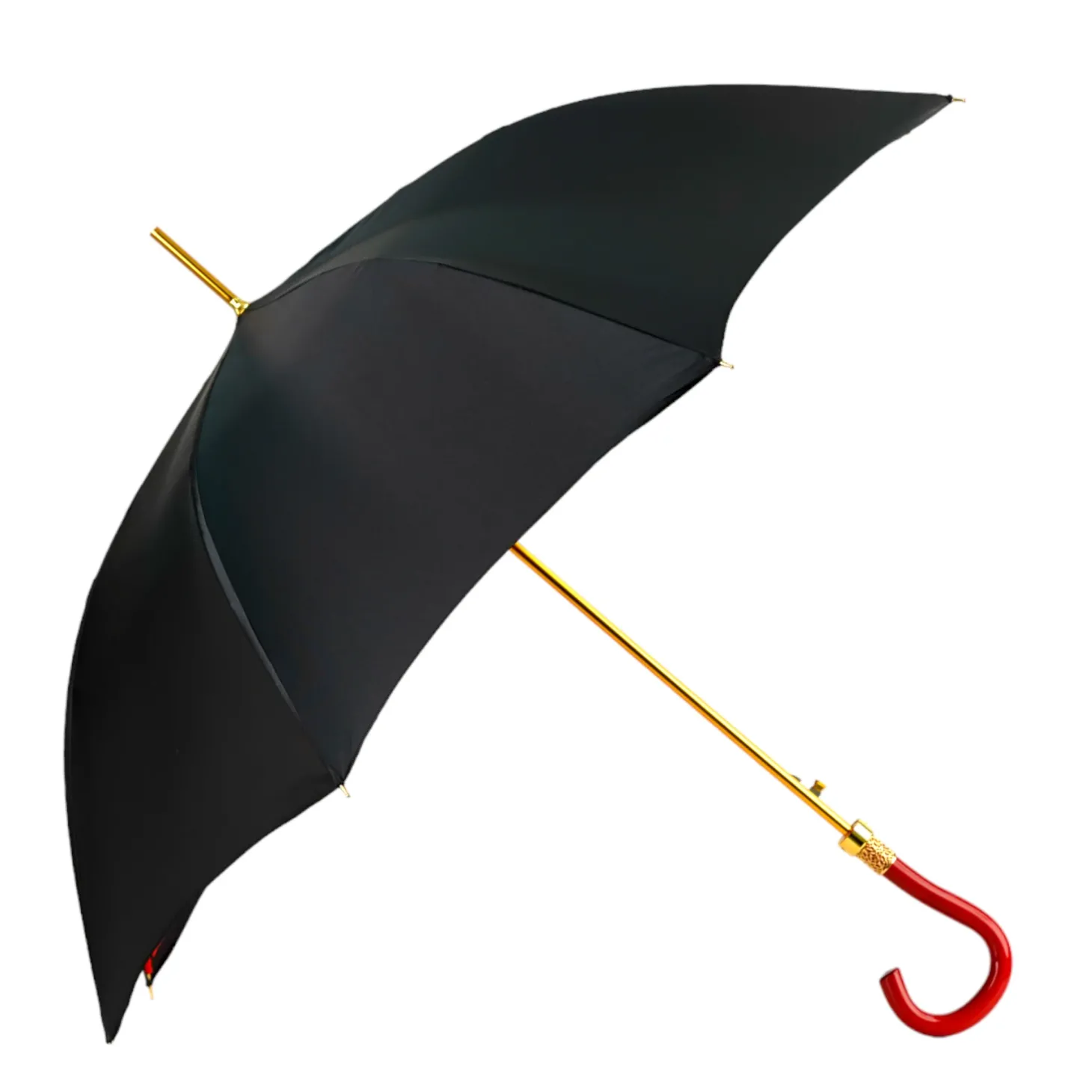 Stylish Black and Red Umbrella
