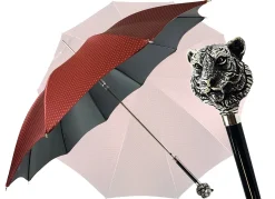 superb Umbrella with Hand-painted tiger