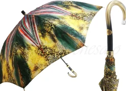 Umbrella With Abstract Leopard Design