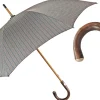 Umbrella with handle in peeled chestnut